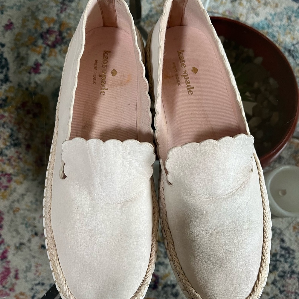 Kate Spade White Sneakers/Loafers